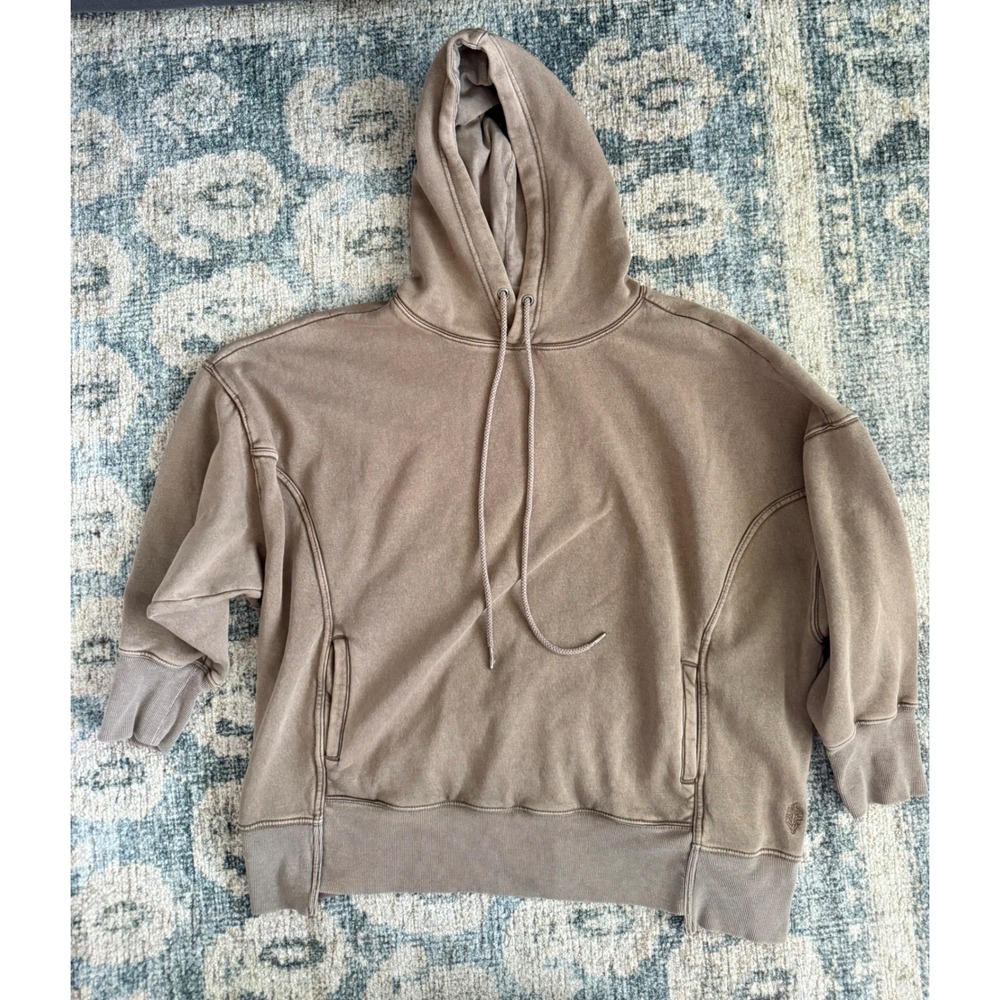 Free People Sprint To The Finish Hoodie Size Medium Excellent Condition
